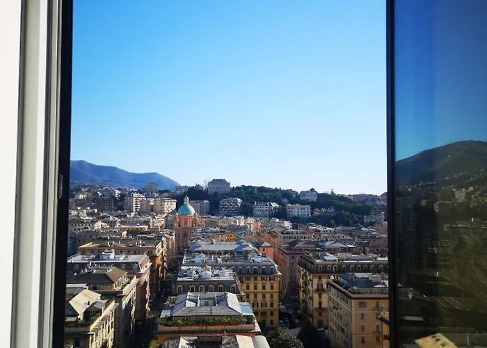 Suite Lambruschini Central With Top City View - Free Covered Parking